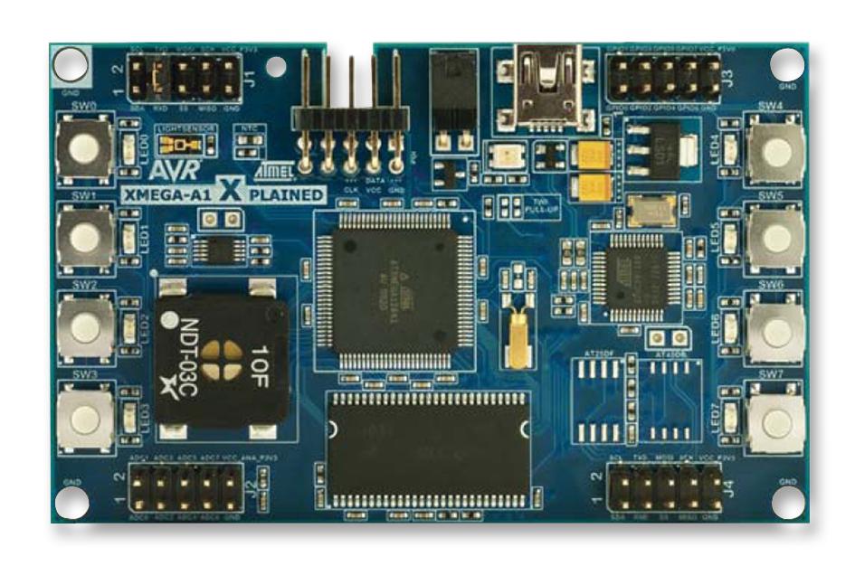 Atavrxplain Microchip Evaluation Kit Atmel Xmega A Xplained Mcu