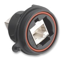 Bulgin Limited Px0833 In-Line Adapter, Rj45 8P Jack-Jack