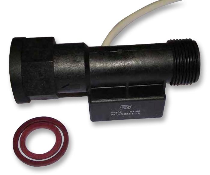 Te Connectivity Fs-02 Flow Sensor, Gas, Liquid, 1Lpm, 10Bar