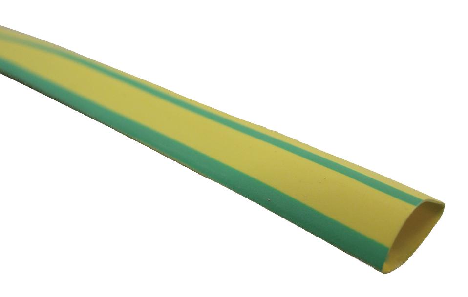 Multicomp Pro 15097 Heat-Shrink Tube, 2:1, 26Mm, Grn/yellow