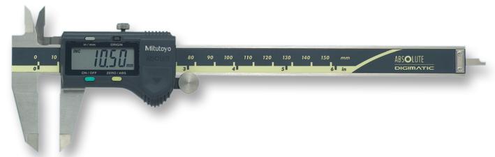 Mitutoyo 500-196-30 Caliper, 0-6/0-150Mm