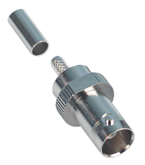 Radiall R141237000 Rf Coaxial, Bnc, Straight Jack, 50Ohm