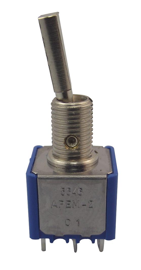 Apem 5646A-9 Switch, Dpdt, 4A, 30Vdc