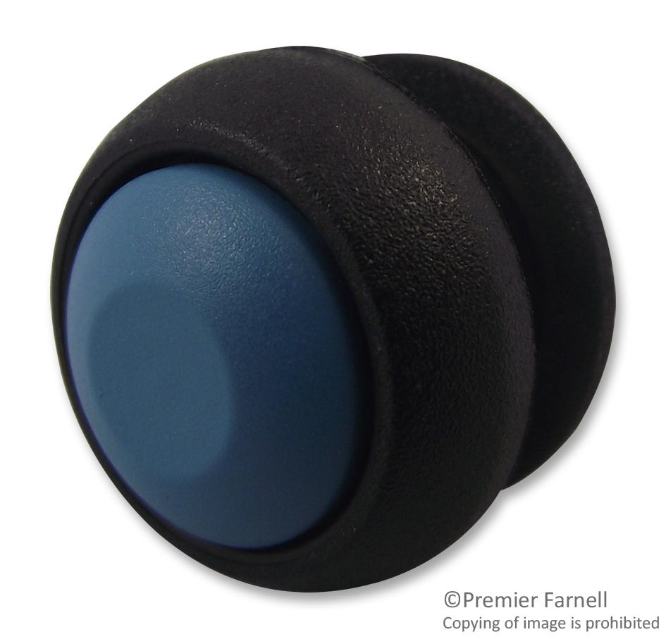 Apem Isr3Sad100160 Pushbutton, Plastic, Solder, Blue