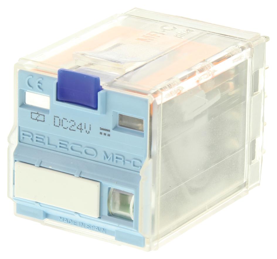 Releco C4-A40X24D Relay, 4Pdt, 250Vac, 30Vdc, 10A