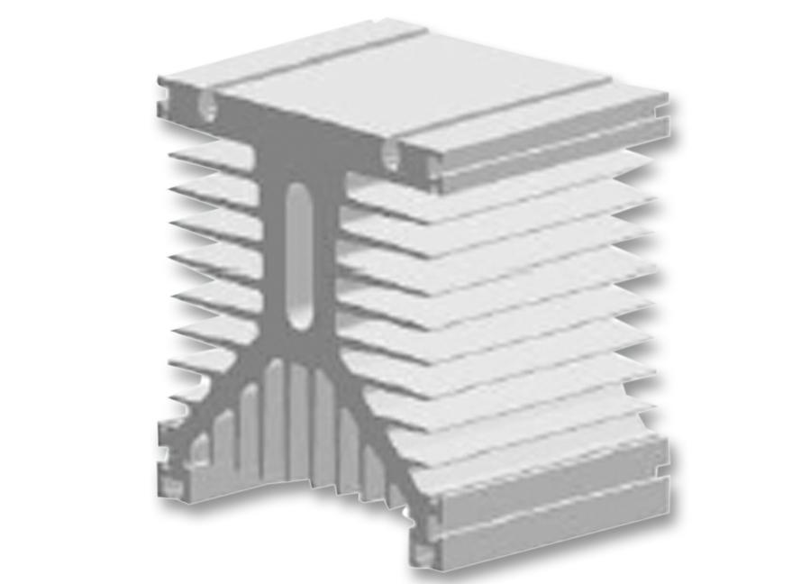 Semikron P3/300B Heat Sink, 135X125X300Mm