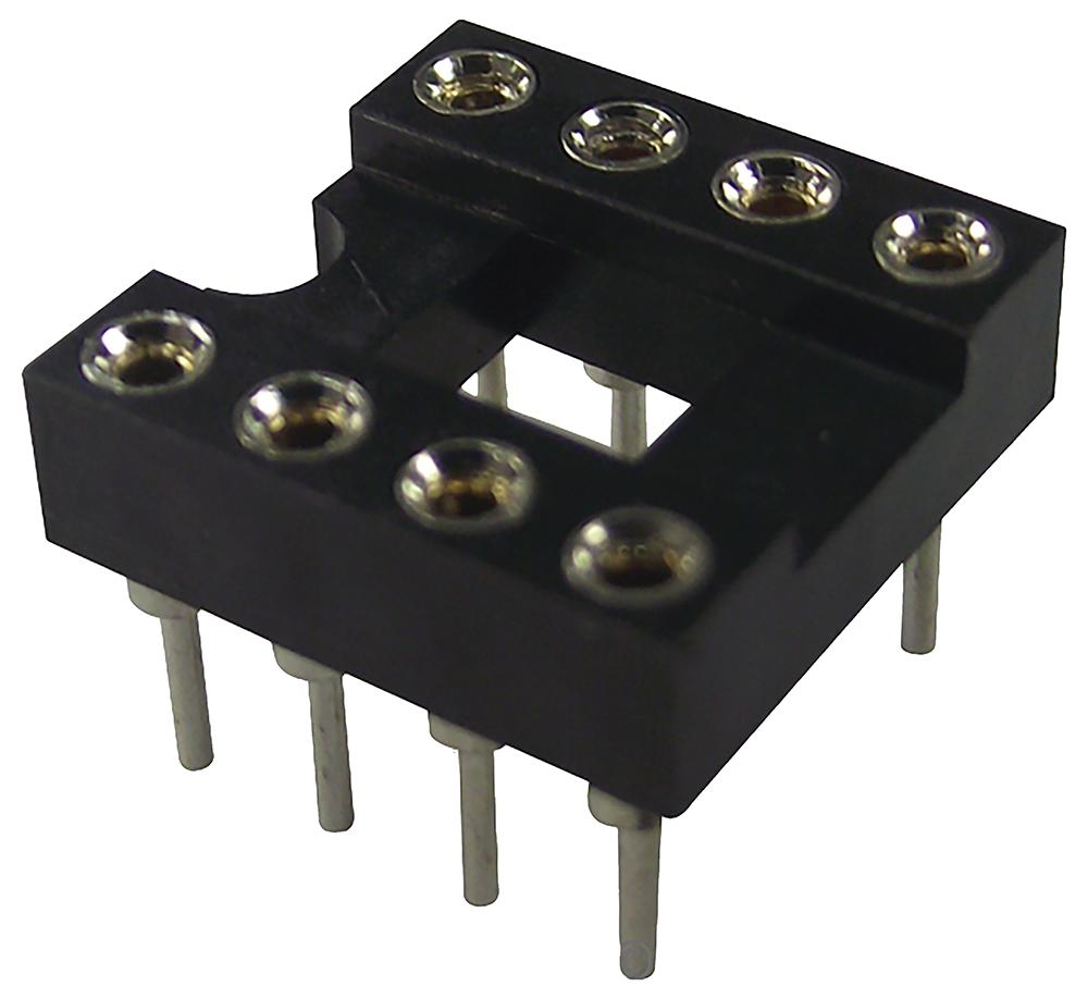 Harwin D2608-42 Socket Ic, Solderless, 8Way