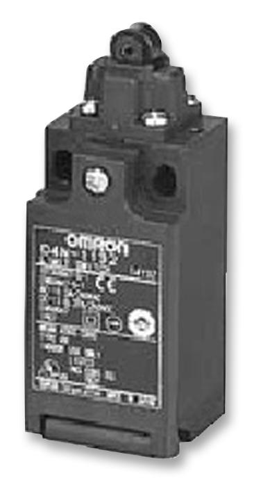 Omron Industrial Automation D4N-1132 Limit Switch, Top Roller Plunger