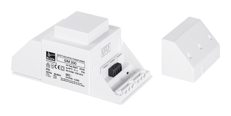 Block Sim100 Transformer, Safety Isolating