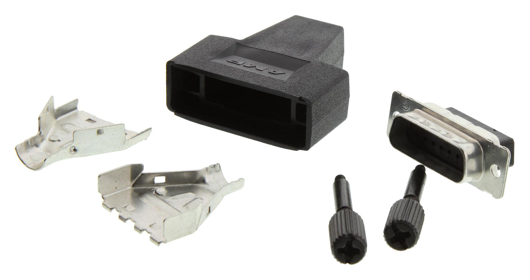 Amp - Te Connectivity 1658657-1 Plug & Backshell, D, 15Way