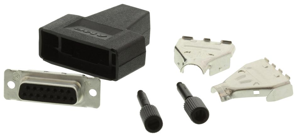 Amp - Te Connectivity 1658656-1 Socket & Backshell, D, Crimp, 15Way