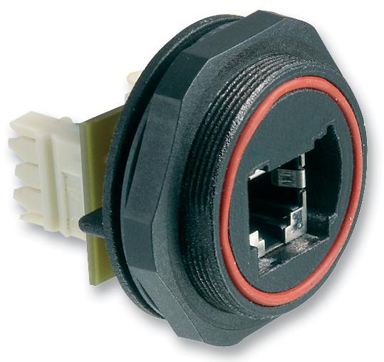 Bulgin Limited Px0839/idc Connector, Ethernet, Idc Mount, 8Way