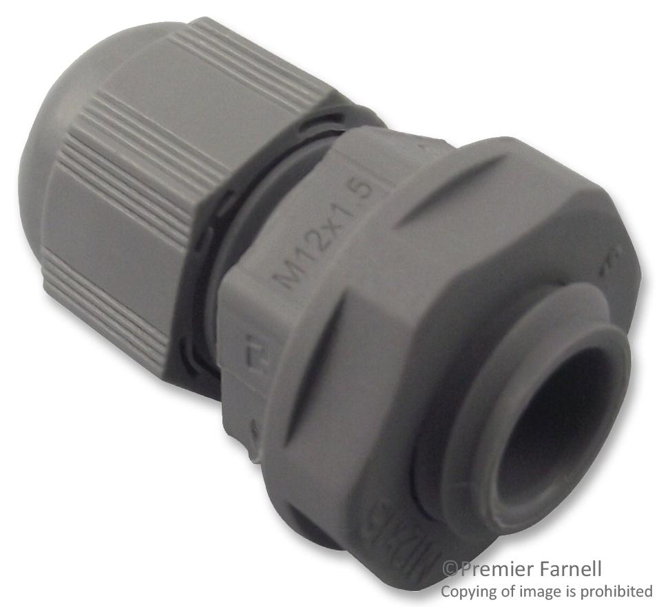 Amp - Te Connectivity 1478768-1 Cable Gland, Pa, 6.5Mm, Grey