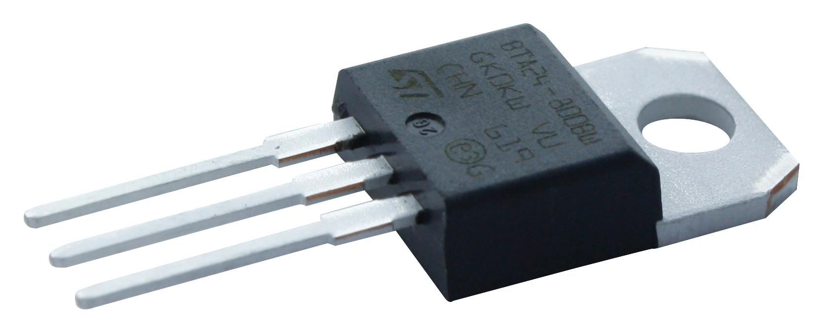 Stmicroelectronics Bta24-800Bwrg Triac, 25A, 800V, To-220Ab