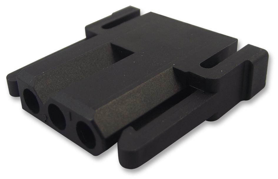 Itt Cannon Tst03Pf00 Connector Housing, Plug, 3 Way, Nylon