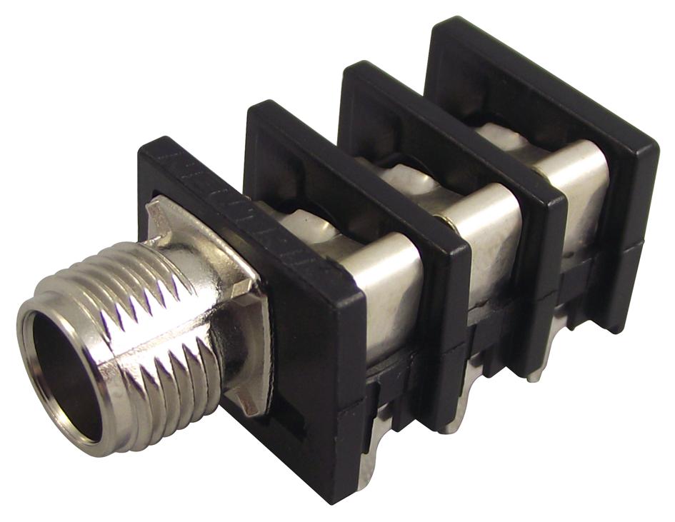 Neutrik Nrj6Hm-1 Jack, 6.35Mm, Threaded