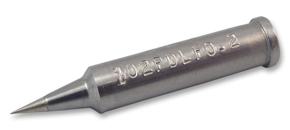 Ersa 0102Pdlf02/sb Tip, Soldering, Pencil Point, 0.2Mm