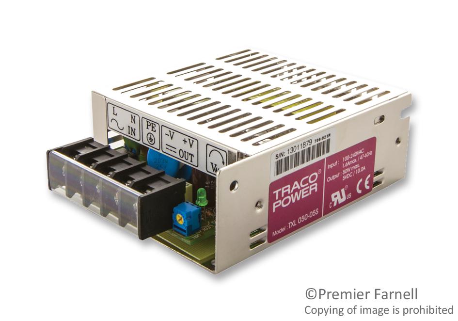 Traco Power Txl 050-05S Psu, Enclosed, 50W, 5V