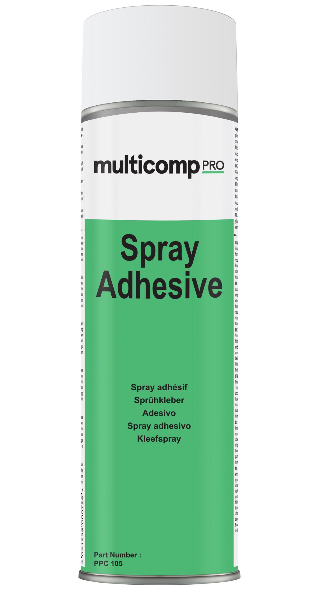 Multicomp Pro Ppc105 Adhesive Spray, 500Ml, Aerosol