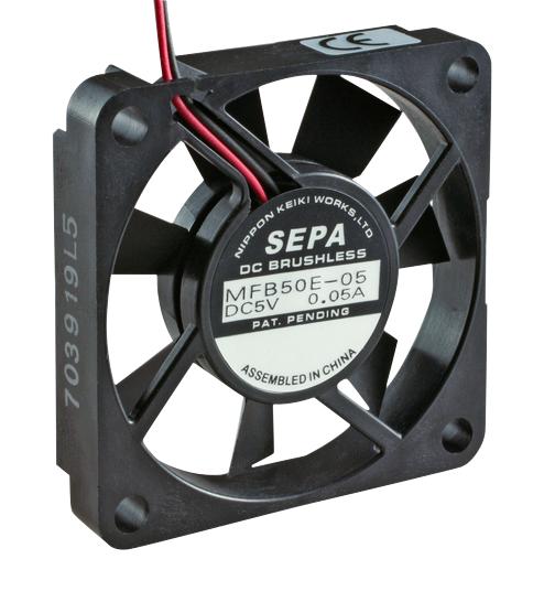 Sepa Mfb50E12A Fan, 50Mm, 12Vdc