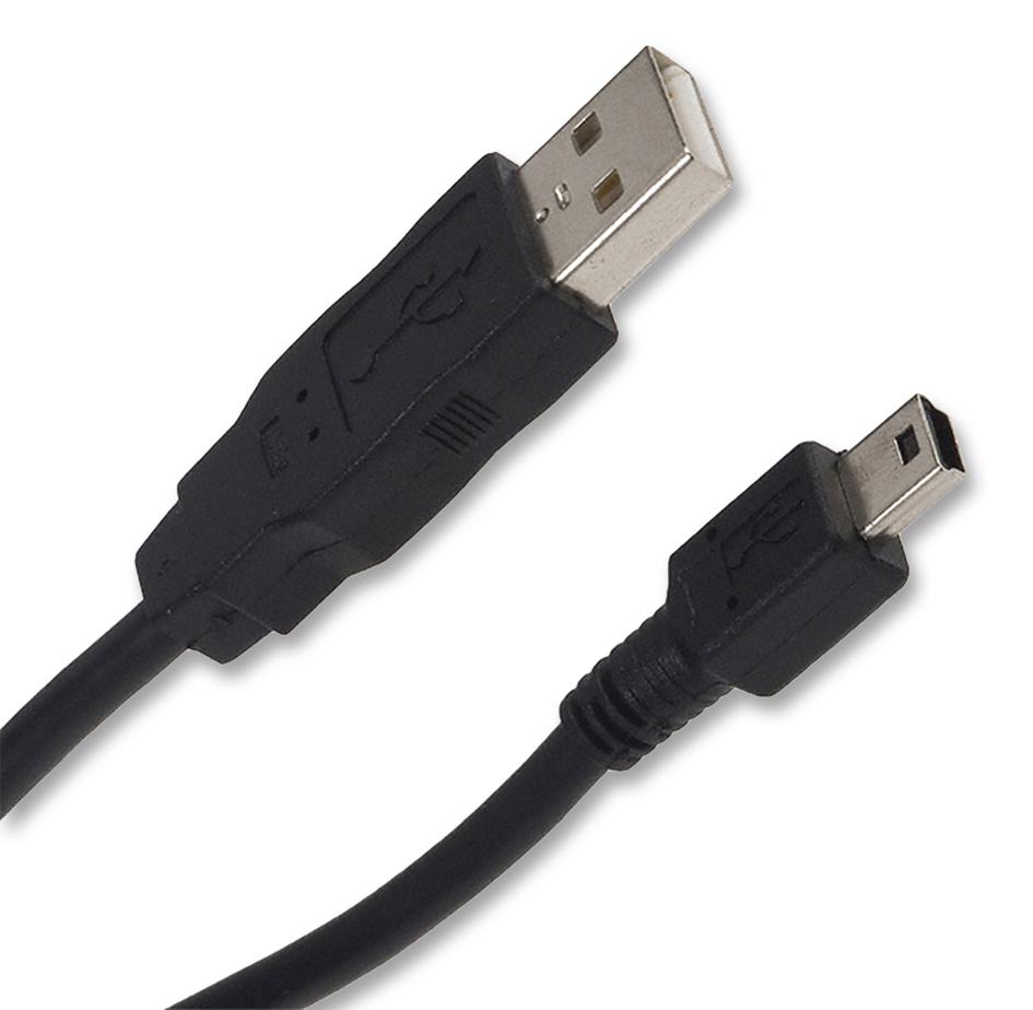 Molex 88732-8602 Usb Cable, 2.0 A Plug-Mini B Plug, 1M