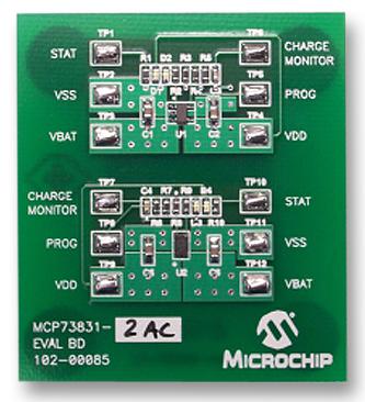 Microchip Mcp73831Ev Battery Charger, Evaluation Kit