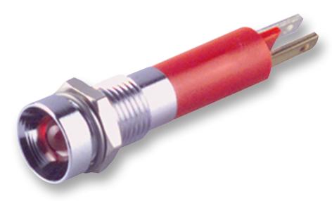 Cml Innovative Technologies 190503Z3 Led Indicator, 8Mm, 24V, Red