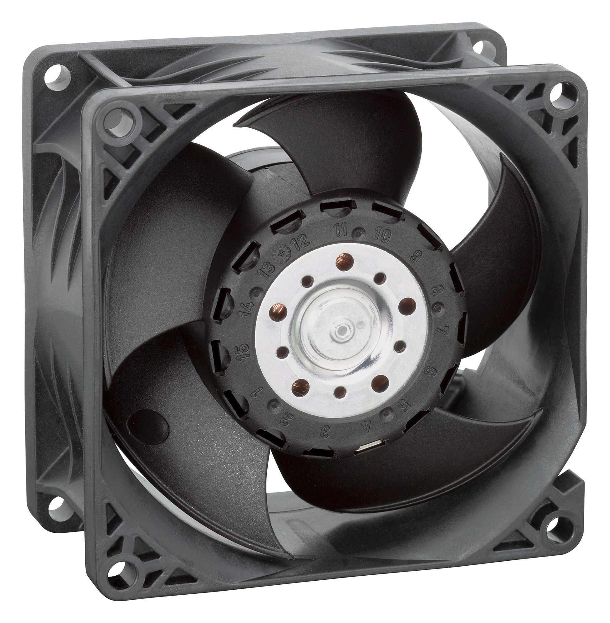 Ebm-Papst 8214Jn Fan, 80Mm, 24Vdc