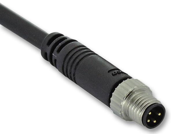 Te Connectivity 1838288-3 Cable, M8, Male, 4Pos, Str