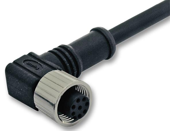 Te Connectivity 1838258-3 Cable, M12, Female, 5Pos, Ra