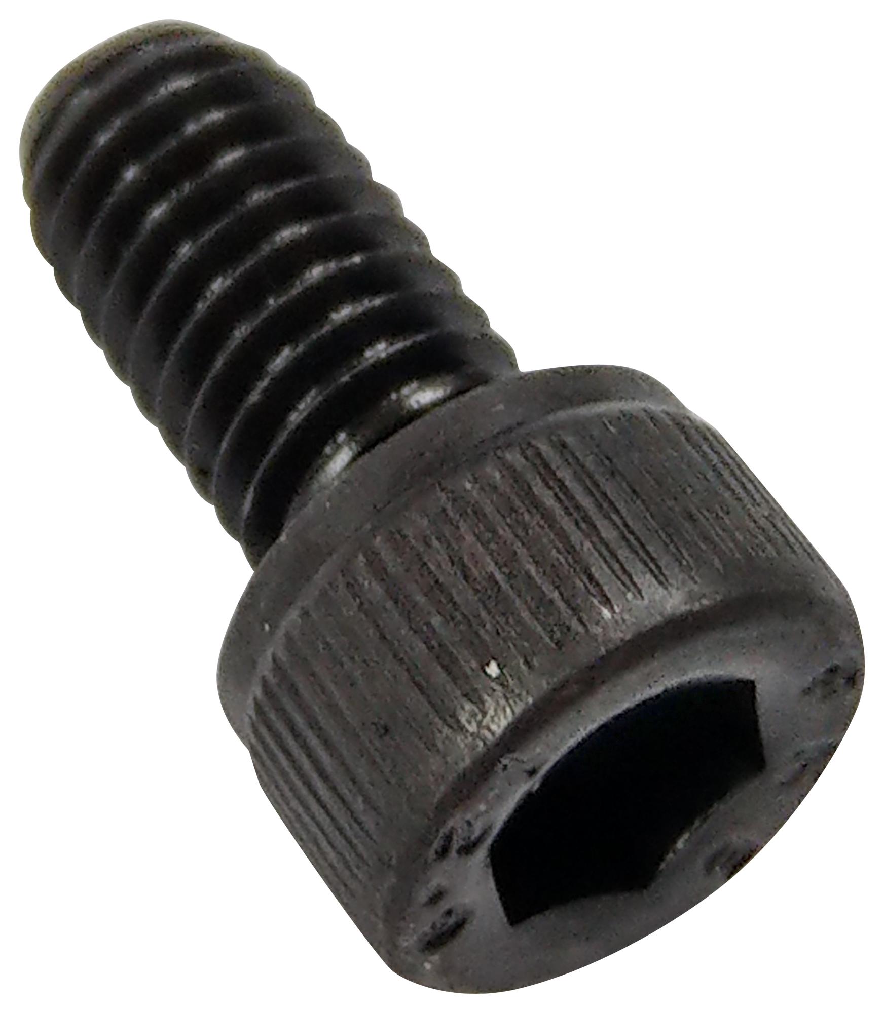 Tr Fastenings M6 20 So12Cs S100 Screw Socket, Cap, M6X20, Black, Pk100