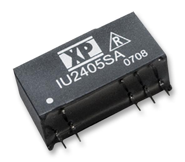 Xp Power Iu0505Sa Converter, Dc/dc, 2:1I/p, 2W, 5V