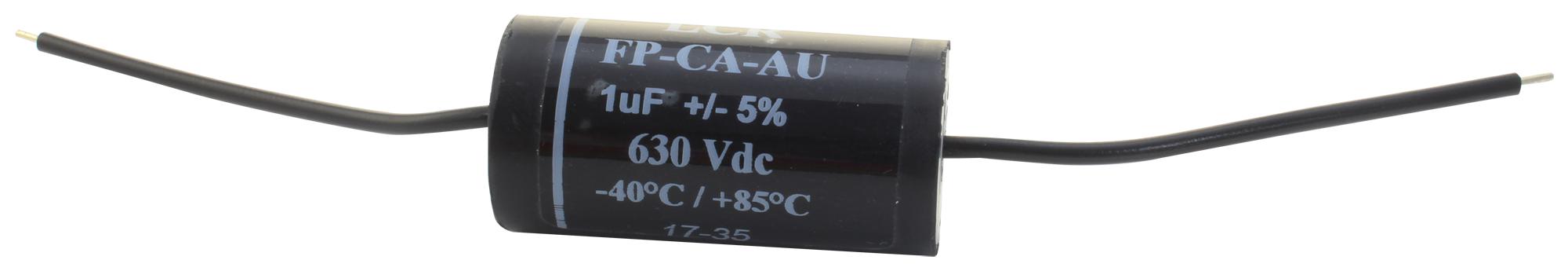 Lcr Components Fp-Ca-1-Au Cap, 1Îf, 630V, 5%, Pp, Panel