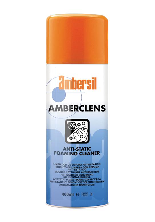 Ambersil Amberclens Aerosol, 400Ml Cleaner, Aerosol, 400Ml