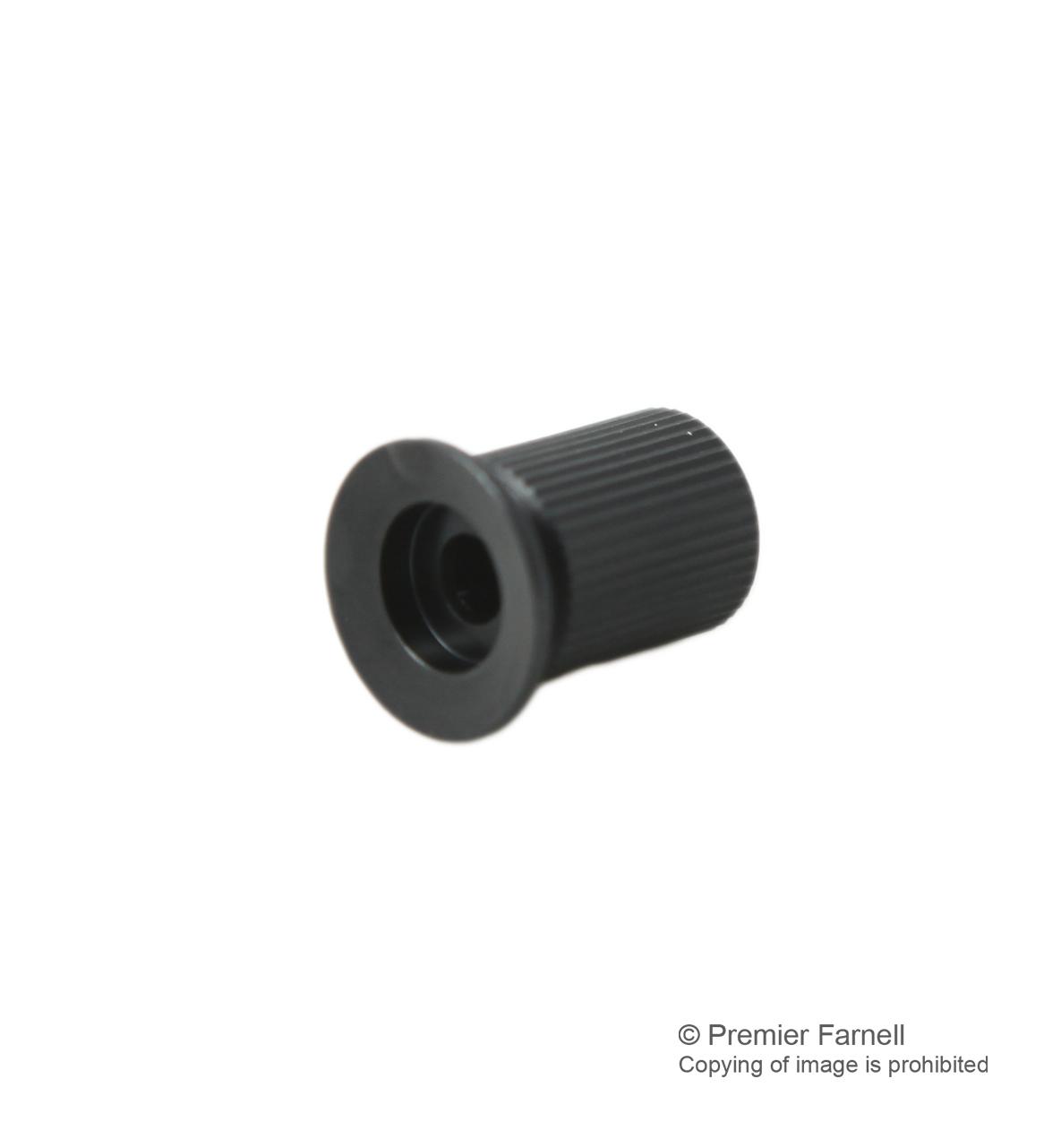 Multicomp Kb00009 Knob, Al, 12.7Mm, Black, 3.2Mm