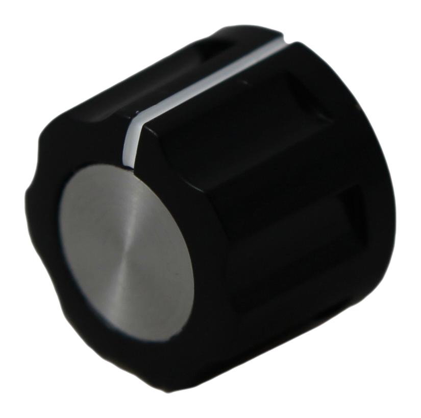 Multicomp Cf-X5-M-T18 Knob, Plastic, 16Mm, Al Cap