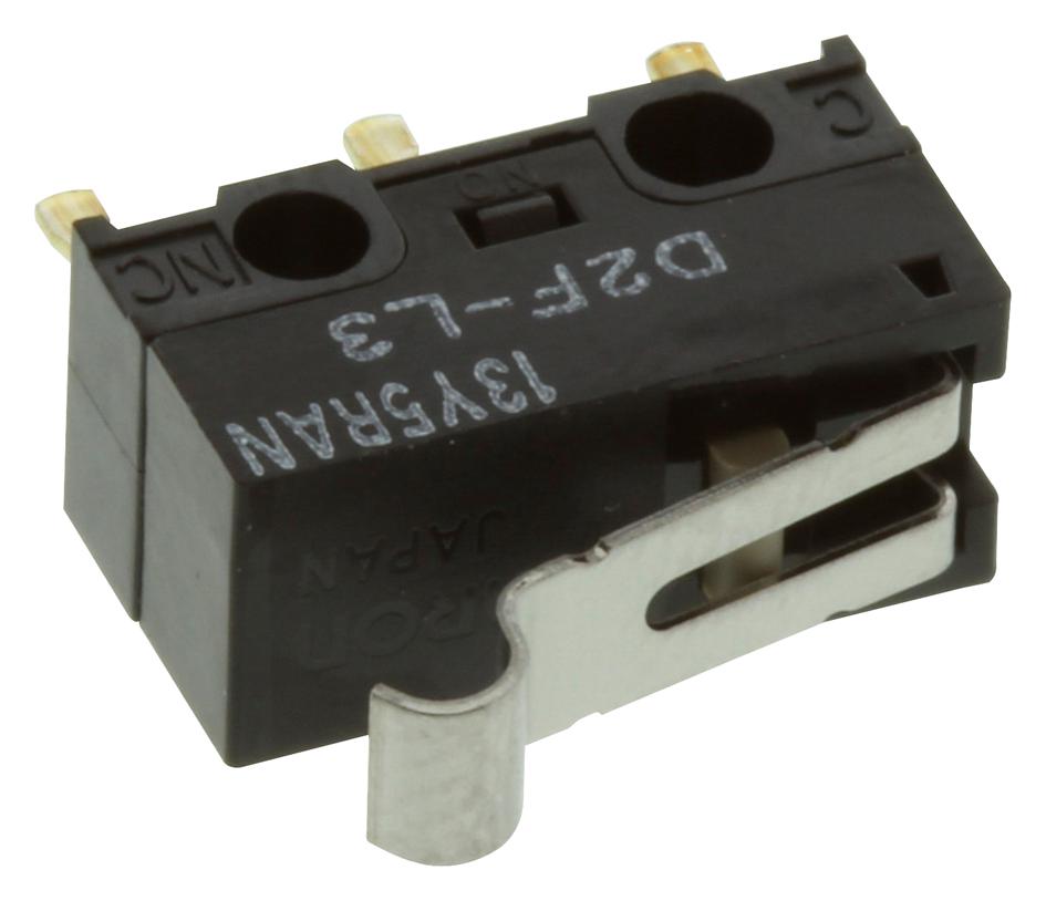 Omron Electronic Components D2F-L3 Microswitch, Spdt