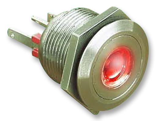 Bulgin Limited Mpi001/28/d1 Switch, Vr, Illum, Red/green