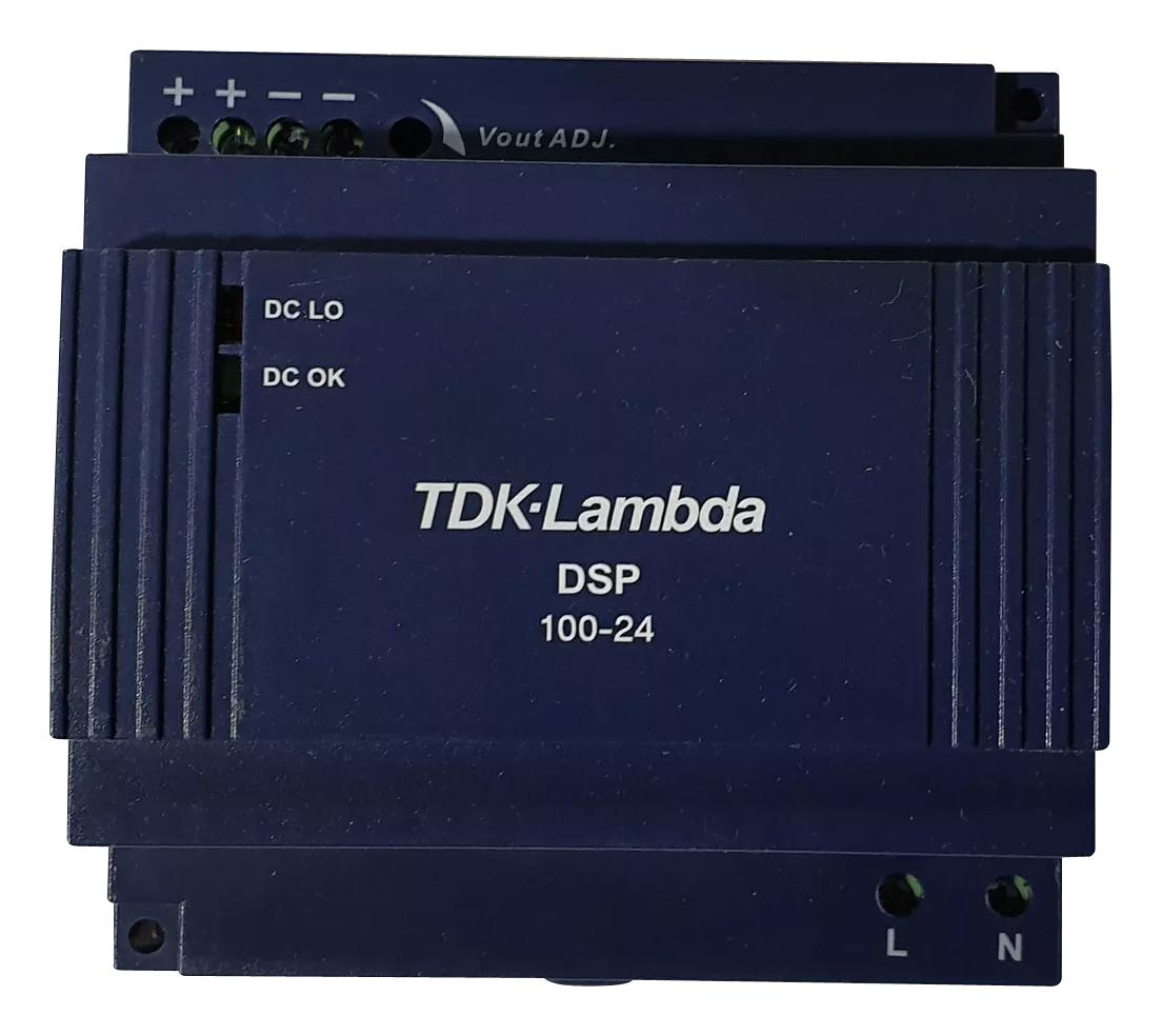 Tdk-Lambda Dsp100-24 Psu, Din Rail, 24V, 100W, 4.2A