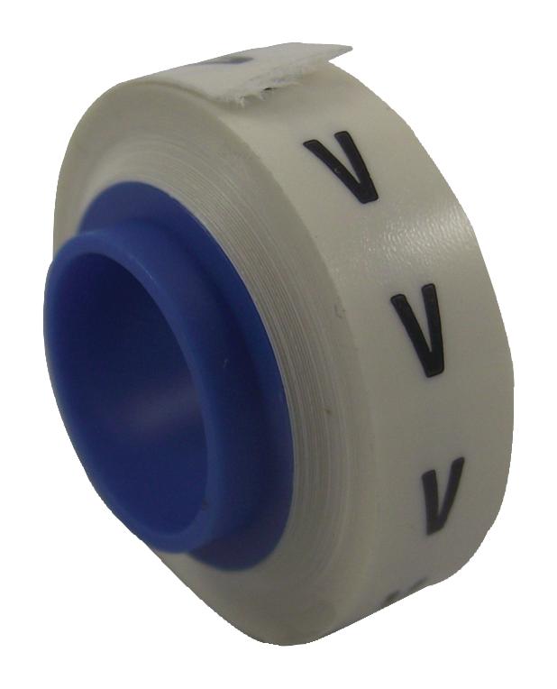 Panduit Pmdr-V Cable Marker, V, Reel 2.4M