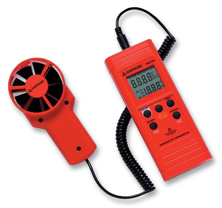 Beha-Amprobe Tma10A Anemometer, Remote Vane