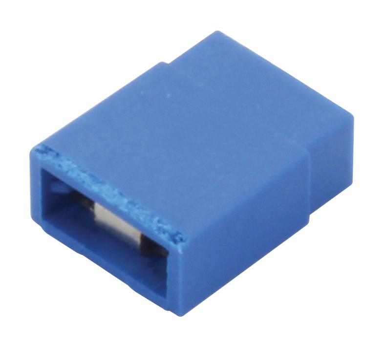 Harwin M7571-05 Jumper Socket, 2Way, 2.54Mm, Blue