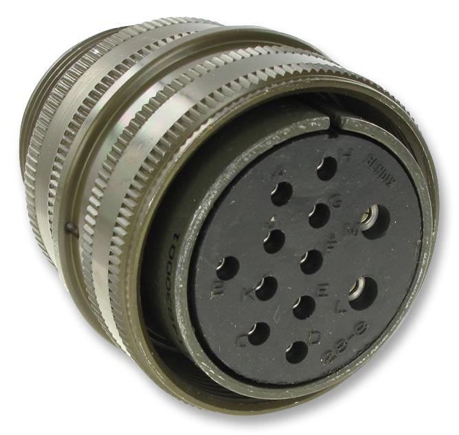 Amphenol Industrial Ms3106A20-14S Connector, Circular, Size 20, 5Way