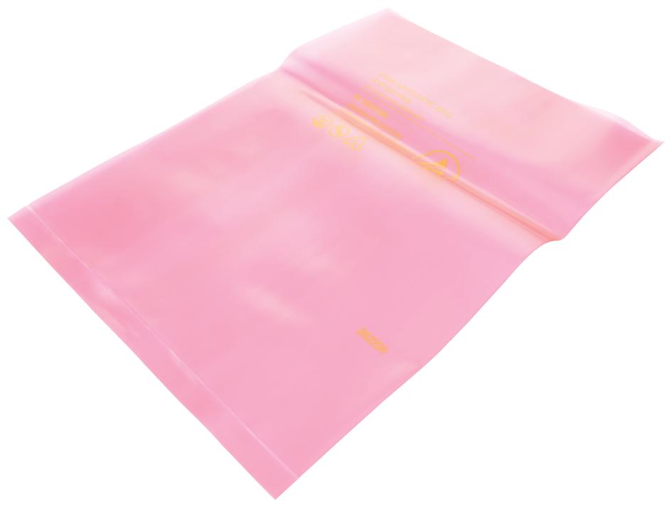 Multicomp Pro Mp-001-0001 Pink Antistatic Bag, 76.2Mm X 127Mm