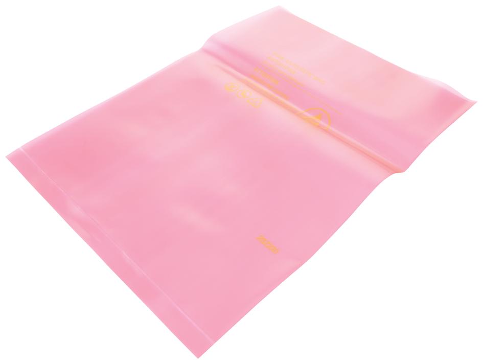 Multicomp Pro Mp-001-0006 Pink Antistatic Bag, 127Mm X 203.2Mm