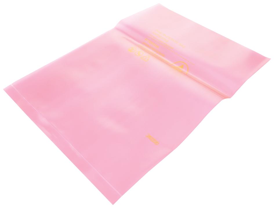 Multicomp Pro Mp-001-0008 Pink Antistatic Bag, 152.4Mm X 203.2Mm