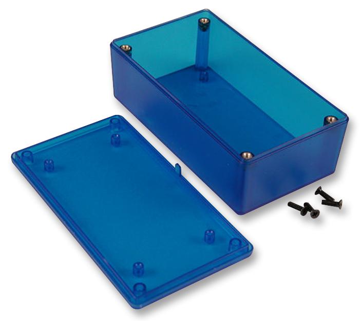 Hammond 1591Xxctbu Box, Abs, Blue, 121X66X40Mm