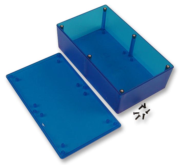 Hammond 1591Xxetbu Box, Abs, Blue, 193X113X61Mm