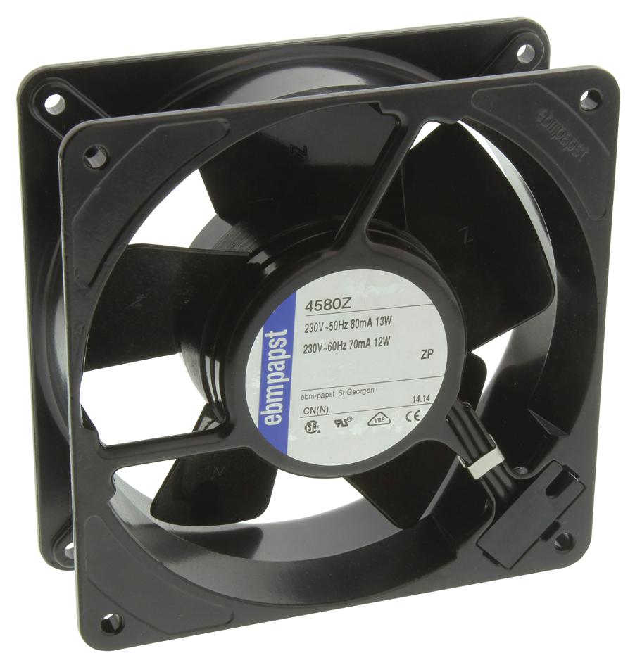 Ebm-Papst 4580Z Fan, 119X119X38Mm, 230Vac