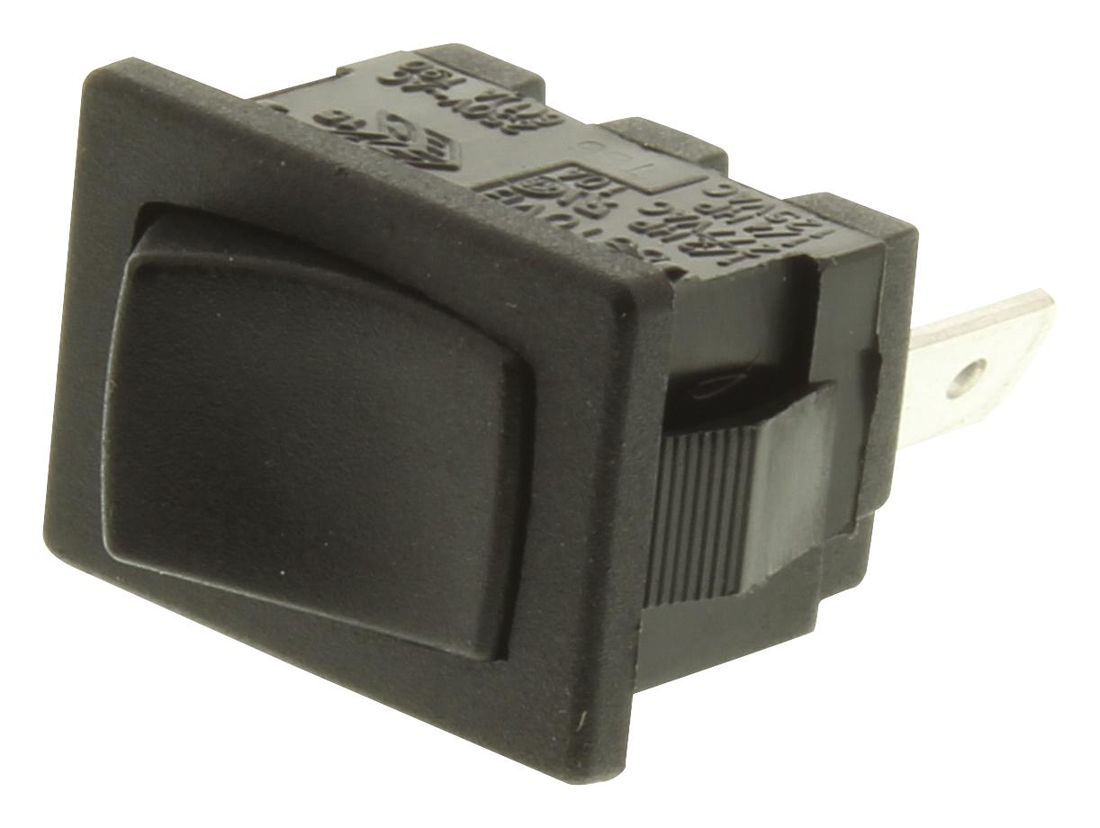 Arcolectric (Bulgin Limited) H8610Vbaaa Rocker Switch, Spdt, Black